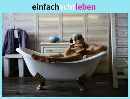 Im Bad spiegelt sich die Selbstfürsorge wider.